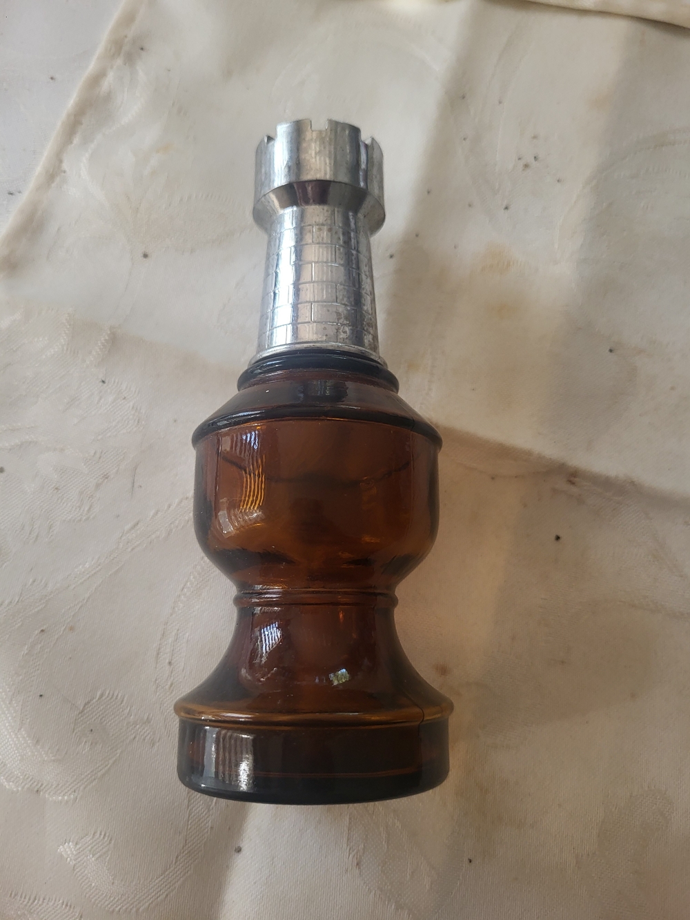Avon Aftershave Bottle Rook Chess Piece Empty Decanter Cologne Canada